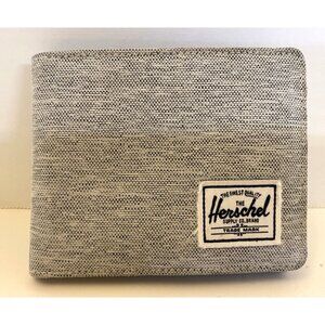 Herschel‎ Supply Co. Wallet Light Gray Canvas Bifold